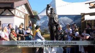 The King of Beer is unveiled to kick off Oktoberfest [upl. by Baptista847]