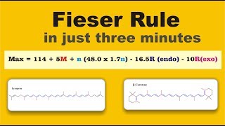 Fieser Rule in Just Three Minutes [upl. by Sainana]