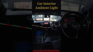 Car Interior Ambient Light  App Control Ambientlight [upl. by Castera347]