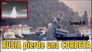 RUSIA pierde una Corbeta LANZAMISILES en el Mar Negro con Yago Rodríguez By TRU [upl. by Novehs]