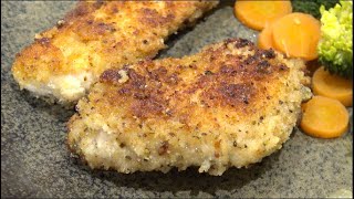 Lemon Pepper Crumbed Chicken Recipe [upl. by Notnek]