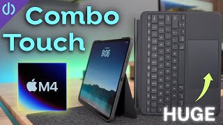 Logitech Combo Touch for M4 iPad Pro BIG changes [upl. by Eila520]