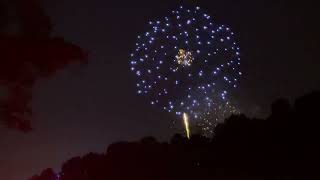 Höhen Brillantfeuerwerk beim Crailsheimer Fränkisches Volksfest 2024 [upl. by Nino]