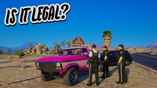 COPS HATE OUR REDNECK ROLLER COASTER  GTA 5 RP [upl. by Dinerman]