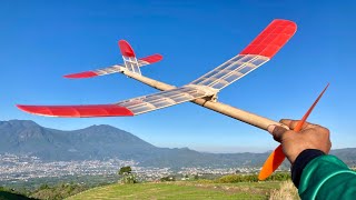 P30 Rubber Power AMA Flight Test After Repair at Bukit Jengkoang [upl. by Atila]