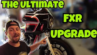 MindBlowing FXR Makeover Klockwerks Fairing Installed [upl. by Helbona556]