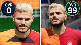 ICARDI 0 OVERALL OLDU  HER GOL 1 OVERALL ARTIYOR  FIFA 23 KARİYER MODU [upl. by Otnicaj]