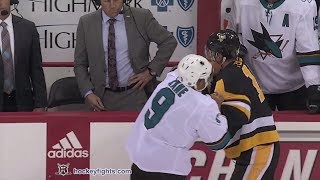 Evander Kane vs Tanner Pearson Feb 21 2019 [upl. by Fan]