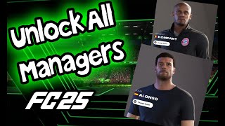 fc 25 mods Unlock All Managers Mod [upl. by Norda3]