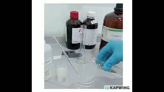 10 Formaldehyde preparation M Halkawt [upl. by Irrek]