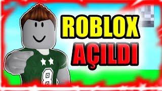 ROBLOX ARTIK AÇILDI  TELEFON TABLET VE BİLGİSAYARDA ROBLOX AÇILDI  ROBLOX NASIL GİRİLİR \u00100 [upl. by Prager249]