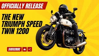 THE NEW SPEED TWIN 1200 2025 OFFICIALLY RELEASE BY TRIUMPH [upl. by Anirbak]