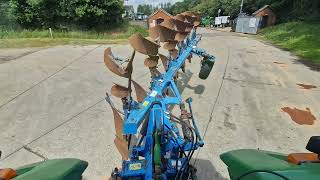 Lemken Europal 8 6 furrow plough 22988 [upl. by Thebazile225]