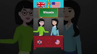 American 🇺🇸 vs British 🇬🇧 English Pronunciation 🔥🔥 americanenglish britishenglish learnenglish [upl. by Rebor785]