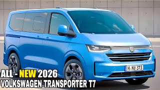 2026 Volkswagen Transporter T7  RedesignExterior Interior amp Specs and Performance [upl. by Gosnell]