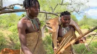 Hunt to Survive  Hadza Tribe [upl. by Nogas]