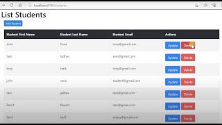 Student Management System Spring Boot Project  Spring Boot Thymeleaf Web Application Full Course ✅ [upl. by Ydnam]