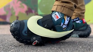 Nike CPFM Air Flea 2 Faded Spruce On Foot review [upl. by Chemaram922]