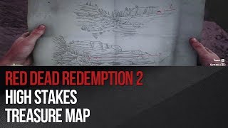 Red Dead Redemption 2  High Stakes Treasure Map [upl. by Katharyn154]