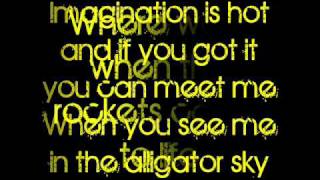 Alligator Sky  Owl City Lyrics [upl. by Gaillard]