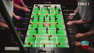 Oklahoma State Foosball Pro Doubles  Stephen Darby amp Rick Pomeroy vs Brandon Lisle amp Alex Romero [upl. by Amme]