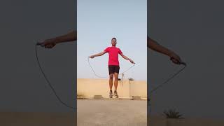 Skipping rope exercise [upl. by Arramahs]