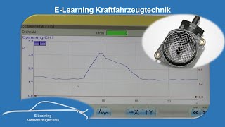 HFM 5 Luftmassenmesser prüfen mit Multimeter und Oszilloskop Fehlersuche [upl. by Mansfield]