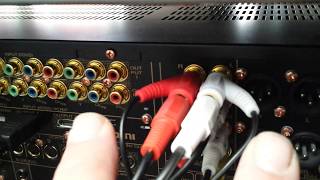 How to hook up subwoofer home theatre How to Bi amp Bi wire [upl. by Neufer]