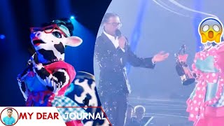 The Masked Singer  Cow Performances and Reveal [upl. by Eila]