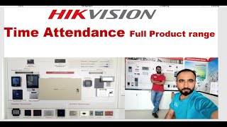 Hikvision Time attendance system Full product Showcase UAE  Mukamal attendance machines dekhiye [upl. by Ikin]