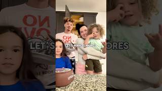 Let’s make s’mores family cute shorts vlog familychannel [upl. by Llemhar]