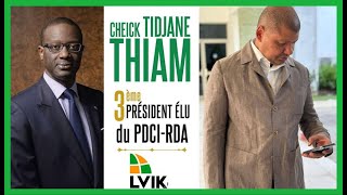 🔴URGENT LE PRÉSIDENT TIDJANE THIAM REPOND À JEAN LOUIS BILLON ET À SES DÉTRACTEURS [upl. by Encratis280]