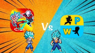 comparison legend fighter Vs PowerWarriors 🔥 [upl. by Ilario]