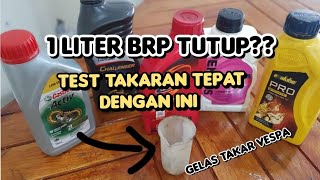 Berapa Tutup Botol Olsam Takaran Yg Pas Utk 1 Liter Bensin [upl. by Narba]