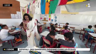 La culture indienne à l’honneur dans les écoles saintpierroises à l’occasion du Dipavali [upl. by Mariko636]