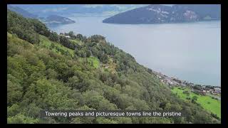 Mount Rigi Switzerland Cable Car from Weggis [upl. by Ocirred758]