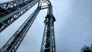 Six Flags New England Scream  Off Ride POV  August 22 2014  1080P [upl. by Siuraj]