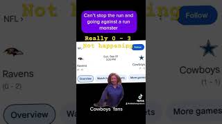 Cowboy reaction to playing ravens funny cowboys funnyimages duet cowboysnation funniestvideo [upl. by Harday]