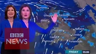 When BBC weather forecast goes wrong Bloopers amp funny incidents [upl. by Soiritos]