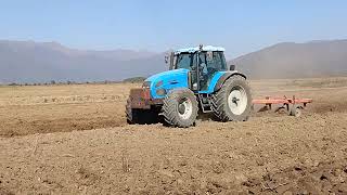 LANDINI LEGEND 180 ORANJE PLOWING 2024 ZIVINARSKA FARMA DOLNENI [upl. by Olecram]