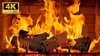 🔥 Warm Fireplace Ambience 4K 🔥 Soothing Fire Crackles for Relaxation [upl. by Rosalinda203]