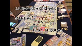 วิธีเล่น Lisboa Board Game 4  Lisboa Board Game Play Through [upl. by Ecirad368]