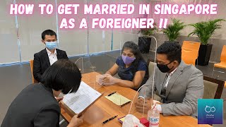 How to Get Married in Singapore as a Foreigner  Indian  PREEGEE [upl. by Artsa544]