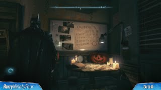 Batman Arkham Knight  All Riddle Locations and Solutions  Founders Island [upl. by Libbie929]