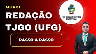 Redação TJGO UFG  Passo a passo  Redação Pontual [upl. by Jair781]