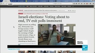 Israeli elections in the media and on social media [upl. by Ehc227]