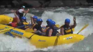 Lower New River Whitewater Rafting  Rivermen  West Virginia [upl. by Ateinotna798]