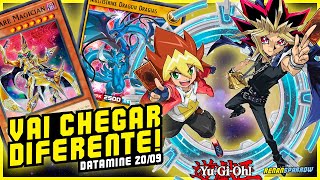 NOVO MUNDO RUSH DUEL VAI CHEGAR quotDIFERENTEquot NO DUEL LINKS Datamine 2009 [upl. by Karlise]