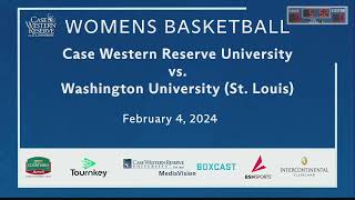 CWRU Womens Basketball vs WashU [upl. by Labaw]