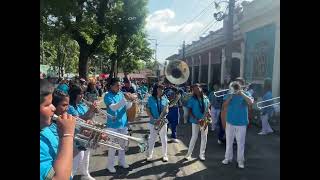 Ensamble Banda Rafael Pratdesaba en Carnaval Mazateco 2023 [upl. by Hephzipa]